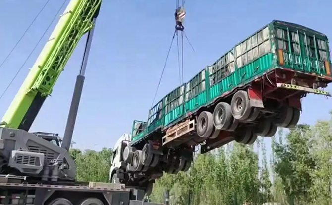舞阳道路脱困救援案例